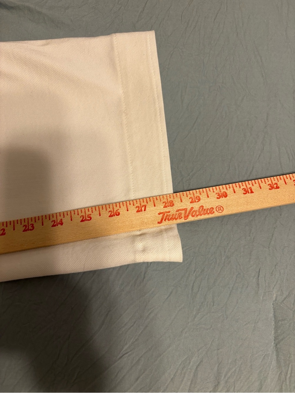 Talbots Classic Jean Trouser White Crop Pants Womens 14 Stretch Coastal Grandma - Picture 7 of 10